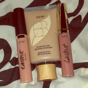 New Tarte Bundle, Amazonian Clay BB, 2 lipgloss